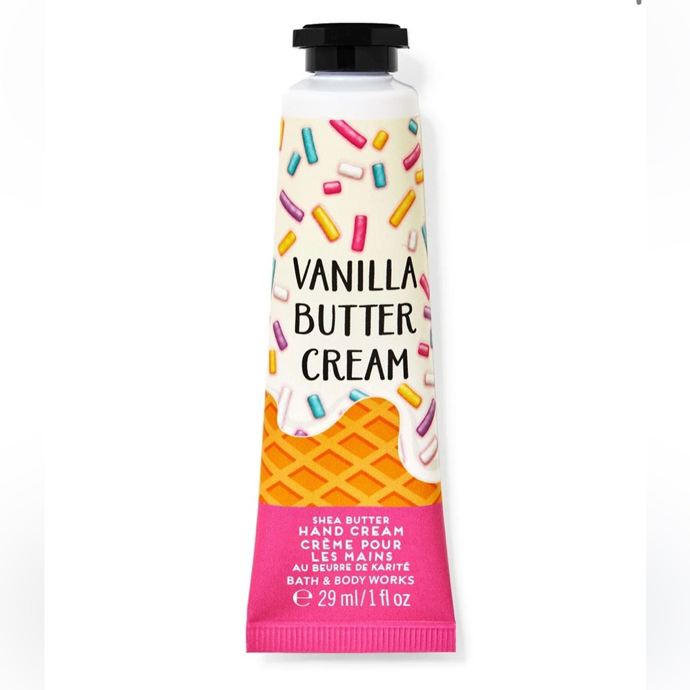 🆓 WITH PURCHASE *Used* Bath & Body Works Vanilla Butter Cream Hand Cream 29 mL